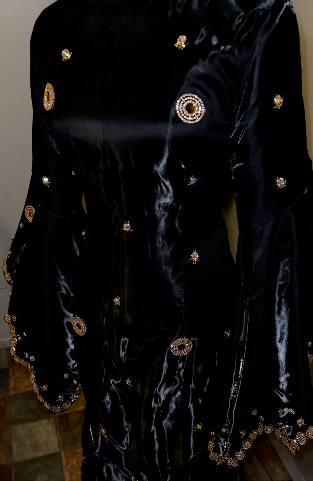 Custom Black Dress